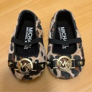 Cheetah Print Michael Kors Slides